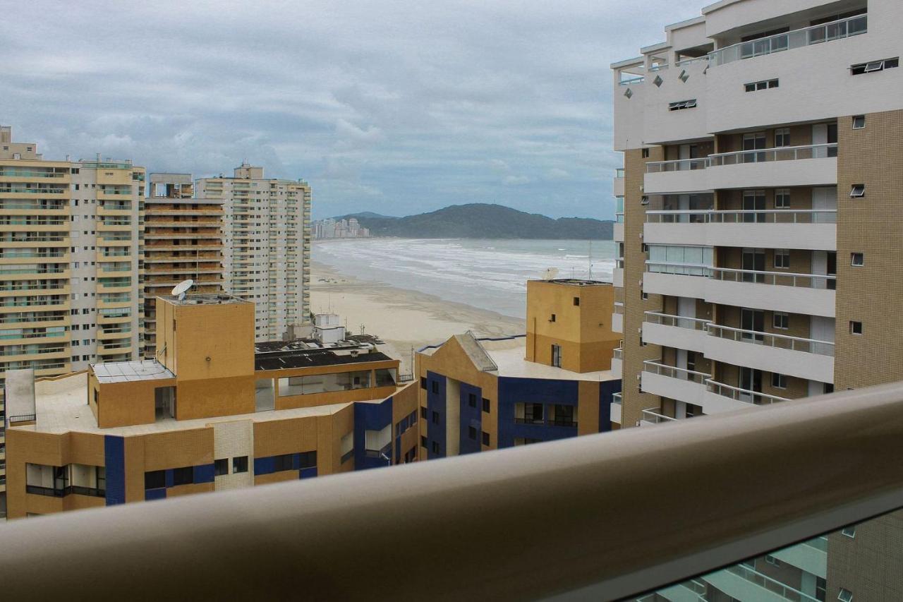 A011 - Apto Com Churrasqueira E 2 Vagas De Garagem Praia Grande  Bagian luar foto